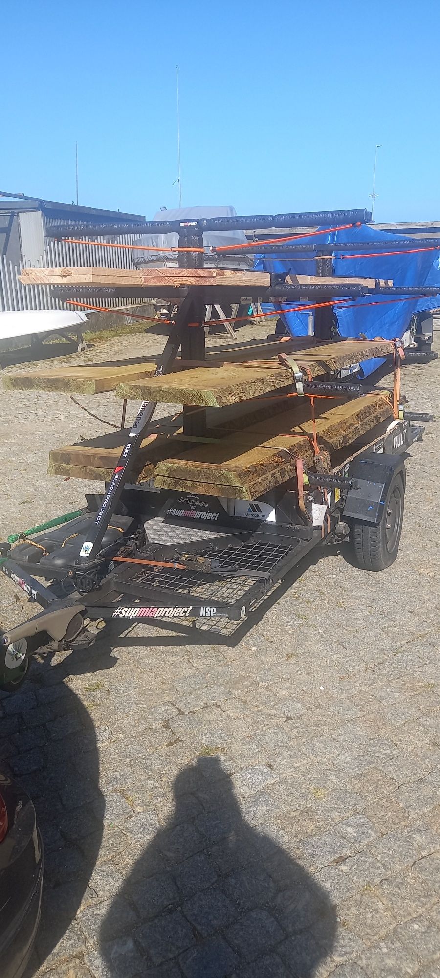 Atrelado para pranchas Sup Stand Up Paddle