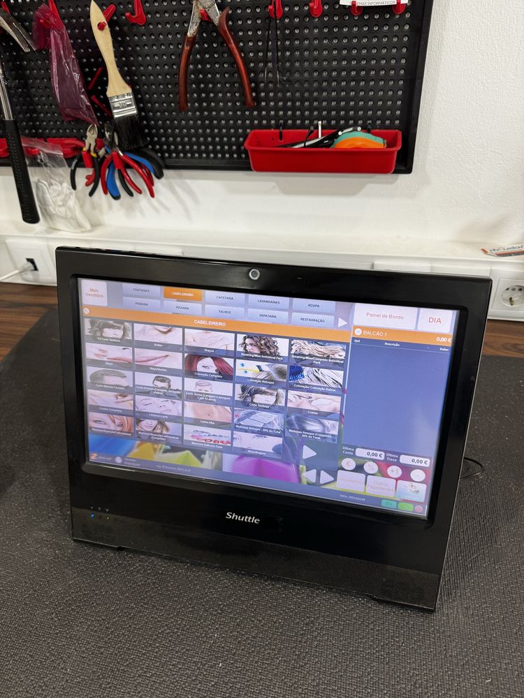 Pos Touch Shuttle 4gb ram ssd 120gb windows 7