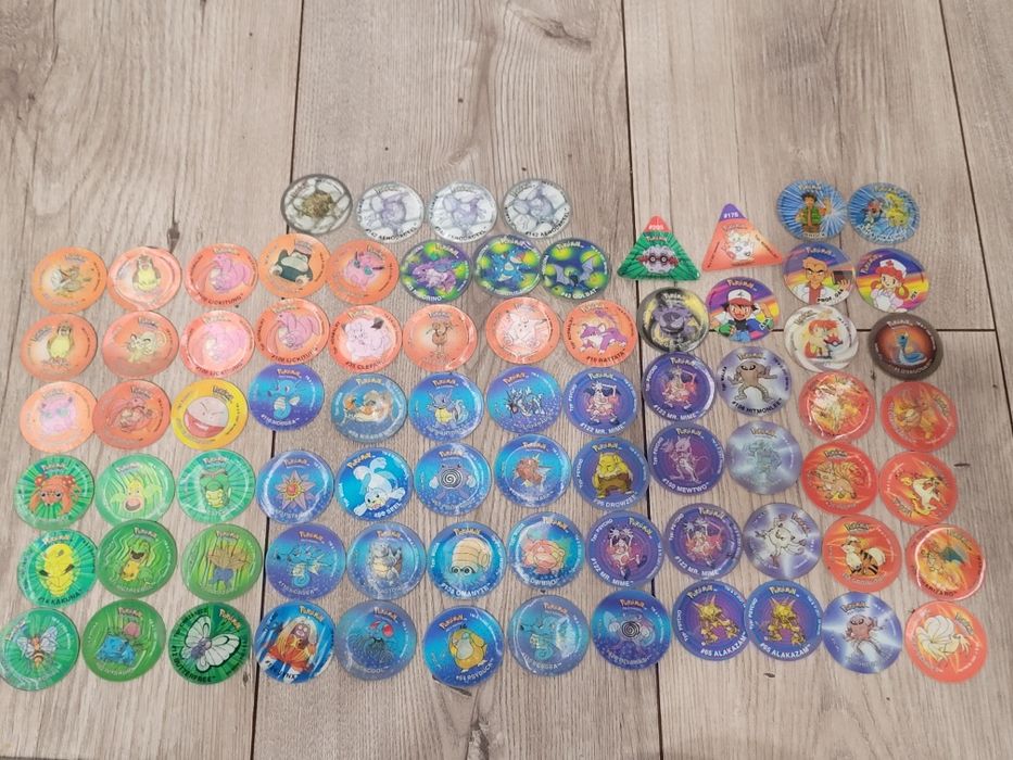 Wielki Zestaw pokemon Tazo - unikaty