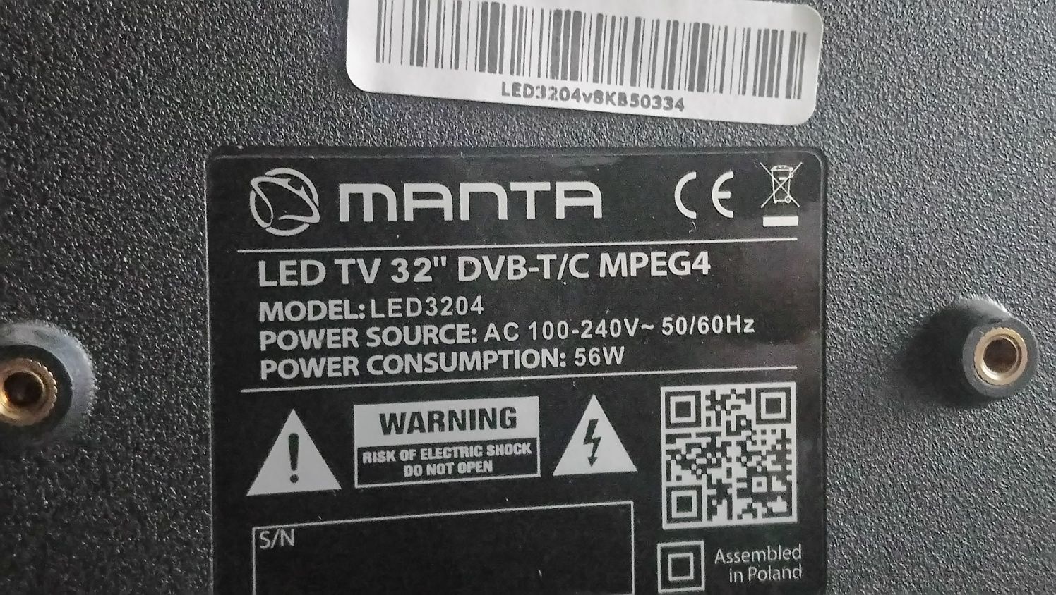 Telewizor Manta led 32