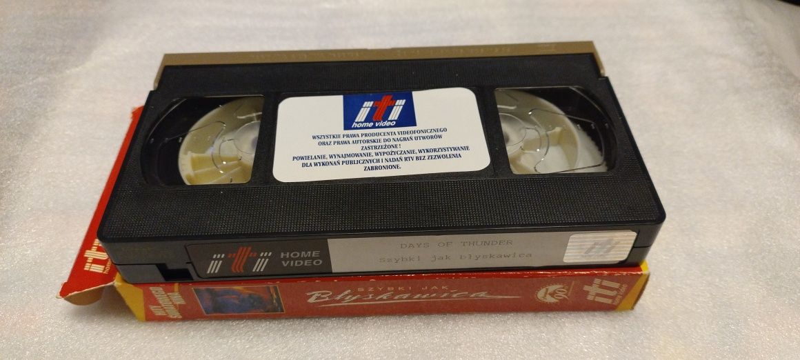 Kaseta wideo VHS Szybki Jak Błyskawica