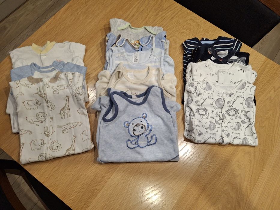 Komplet pajacykow ,śpioszków