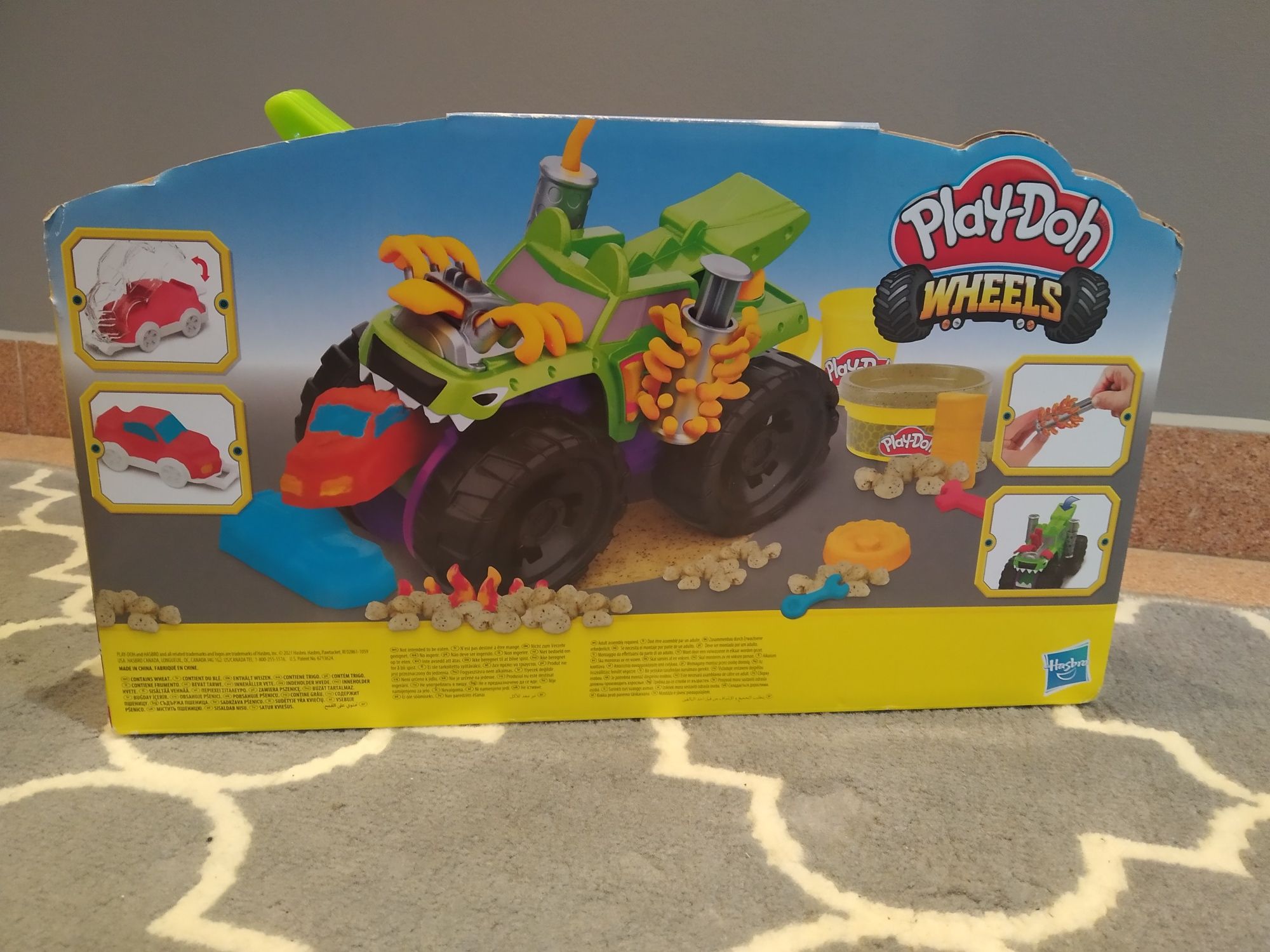 Ciastolina Play Doh Wheels Monster truck