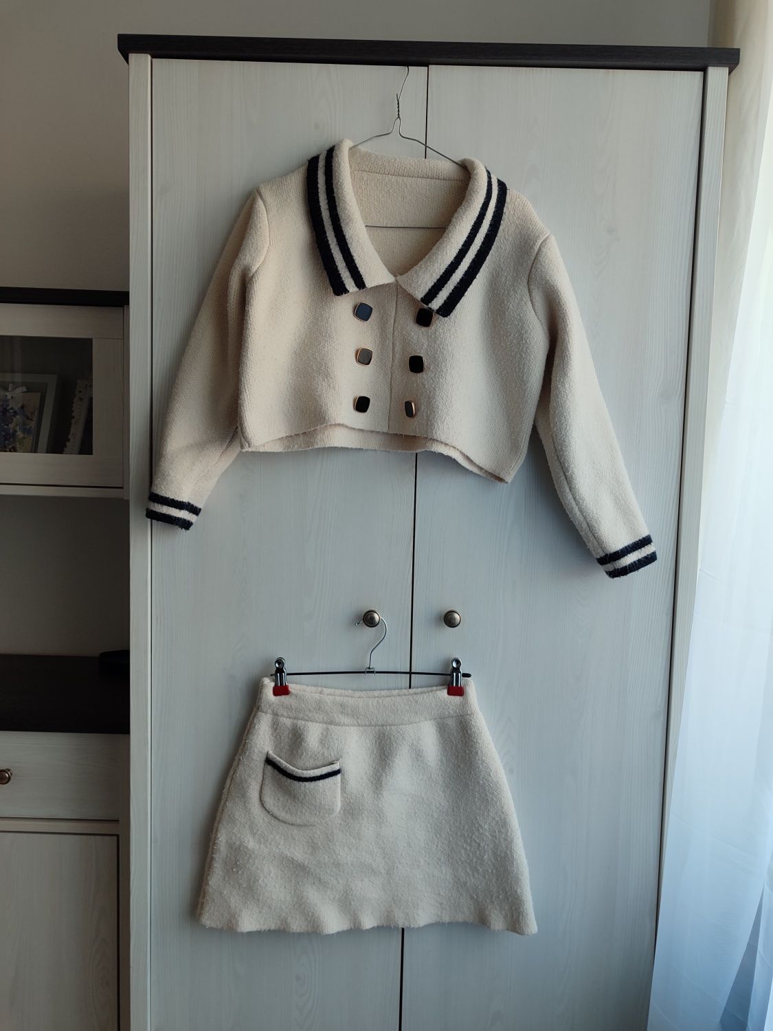 Komplet dzianinowy elegancki s/m