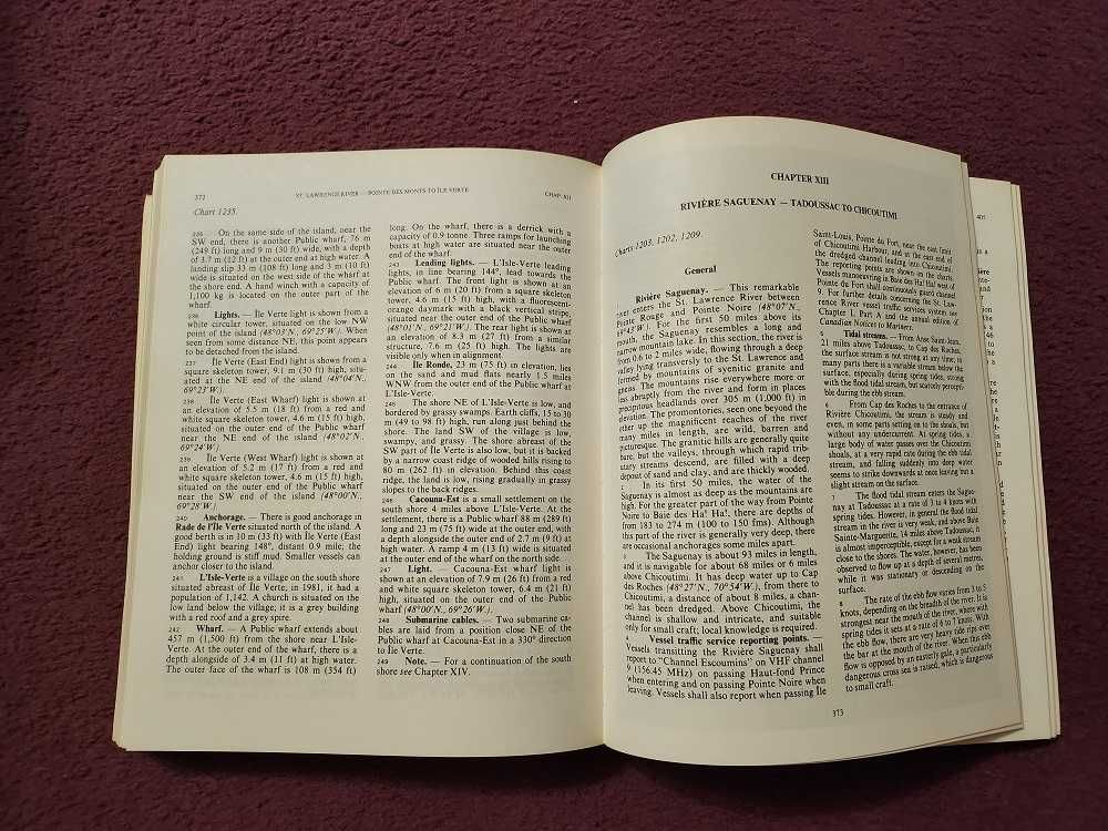Wskazówki żeglugi po Zatoce i rzece Świętego Wawrzyńca 6  w j. ang.