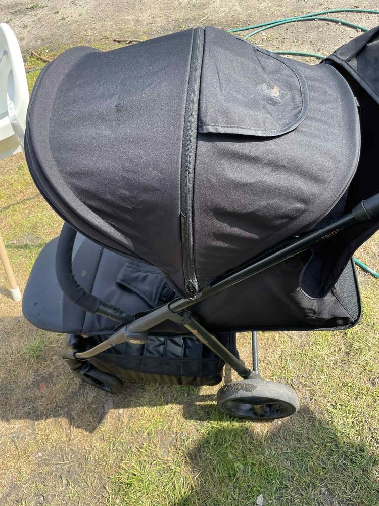 Wozek spacerowy kinderkraft trig 3 only black