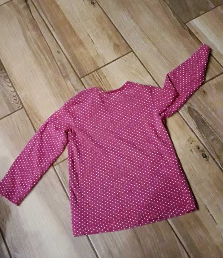 H&M bluzka w groszki r.86