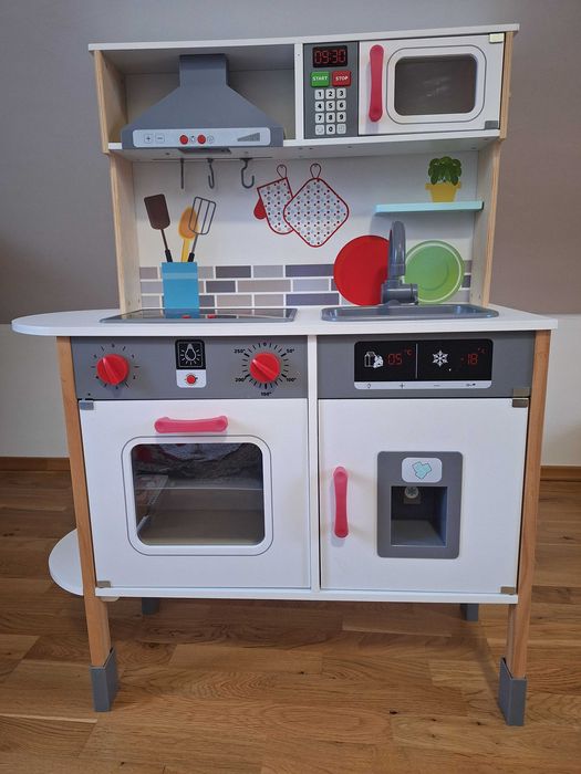 Drewniana kuchnia z Lidl+ dodatki