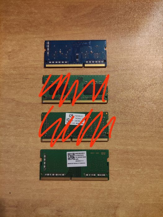 Оперативна память для ноутбуків sodimm ddr ddr3 ddr4