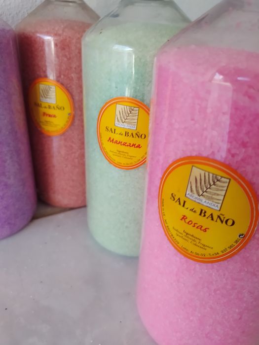 Sais de banho Perfumados