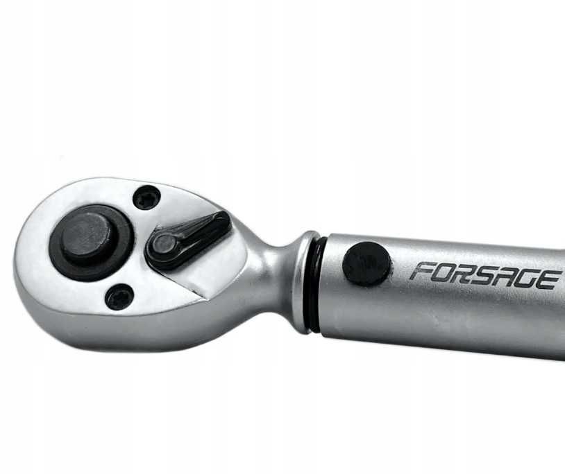 Динамометричний ключ Forsage двухсторонній 1/4" 1-25 Нм Сертифікат