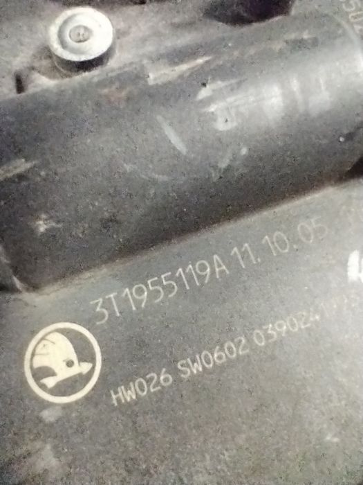 Mechanizm wycieraczek skoda superb II 2 3T1.955.119A