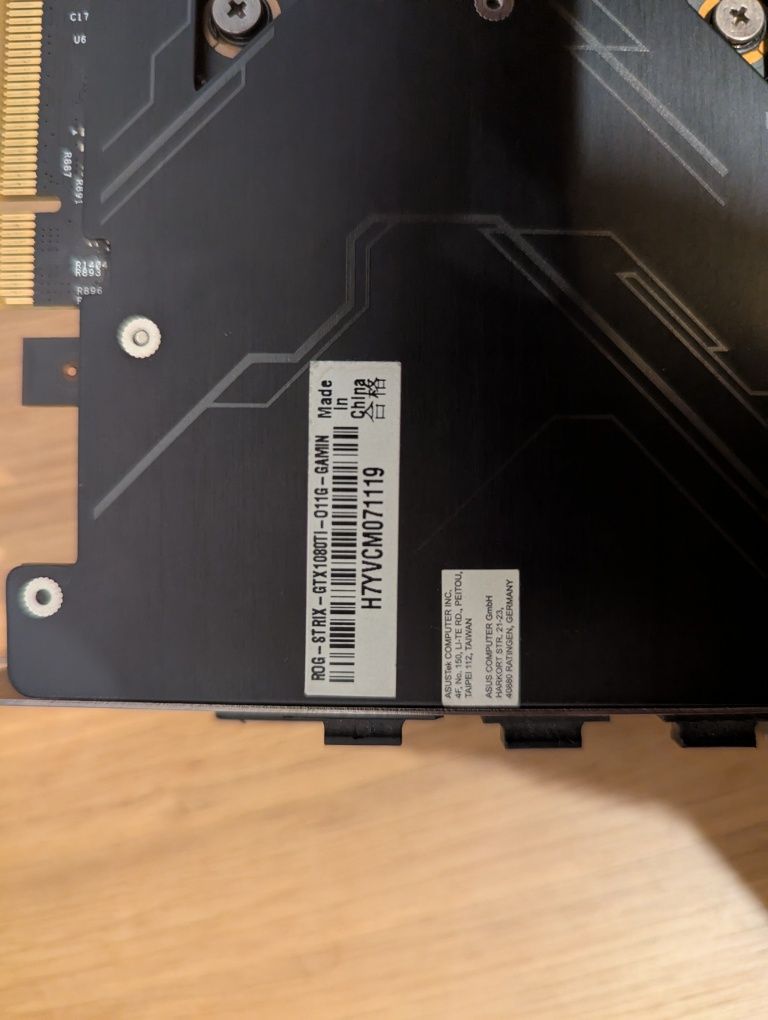 Karta graficzna ASUS ROG Strix GTX 1080 Ti 11GB