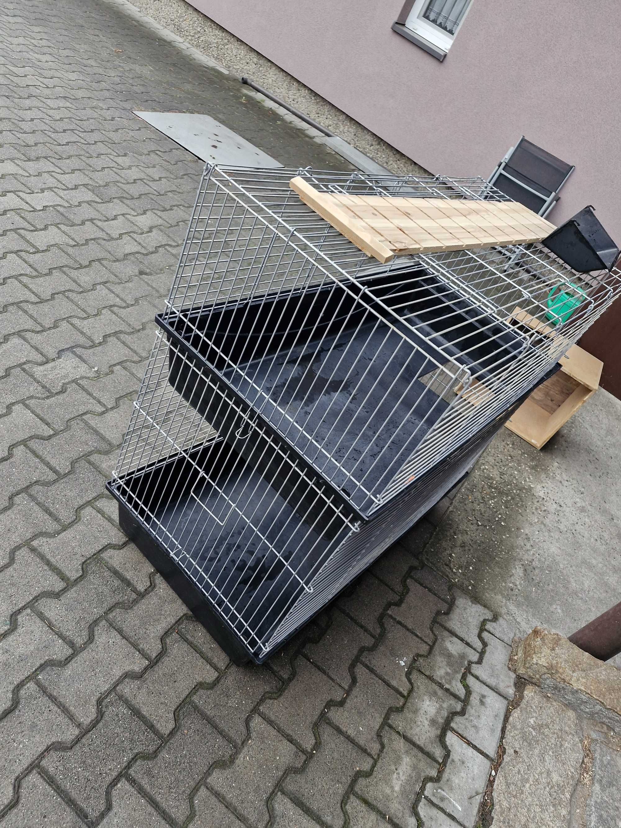 Klatka dla królika szynszyle 2 piętrowa
