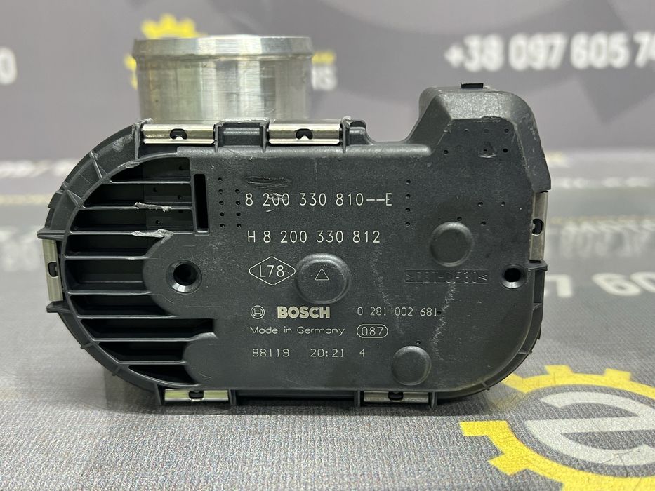 8200330810-E дросельна заслінка рено трафік опель віваро 2.0 євро4