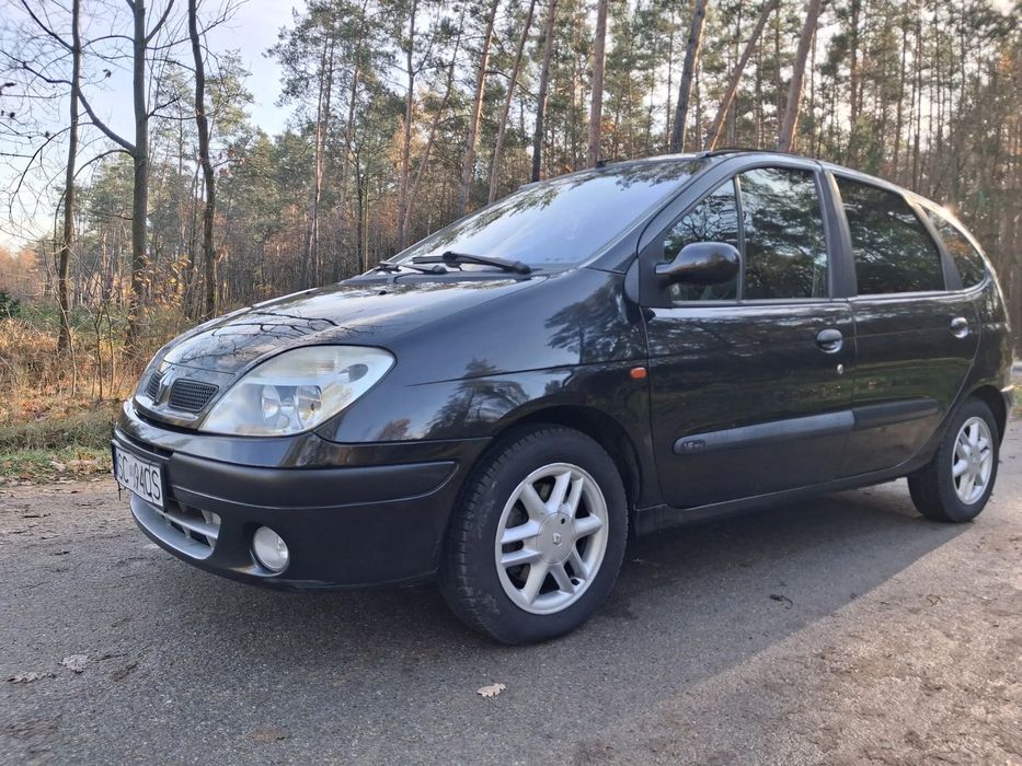 Renault Scenic Megane 1.6 benzyna półskóry, klimatyzacja, opony zimowe