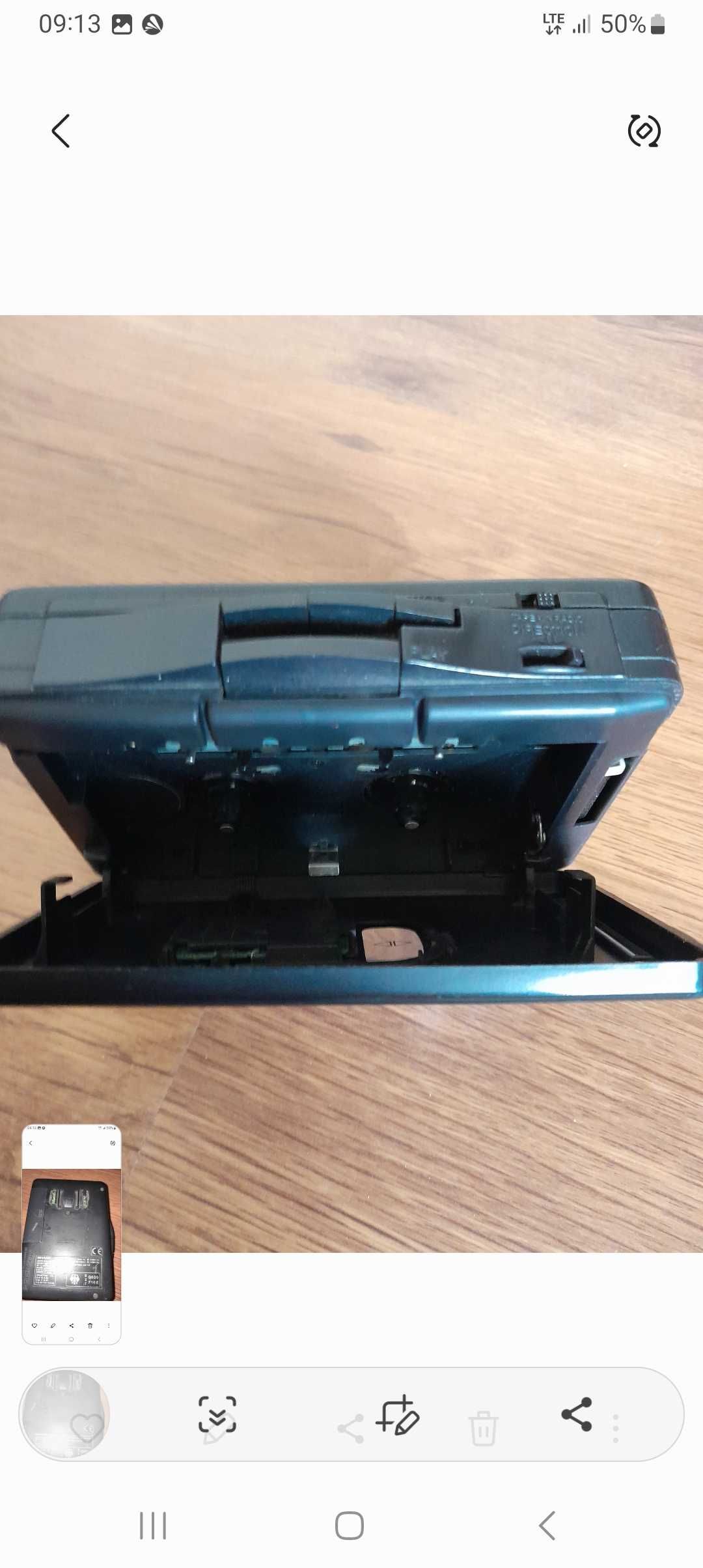 Walkman kolekcjonerski z lat 90 tych sharp jc-516
