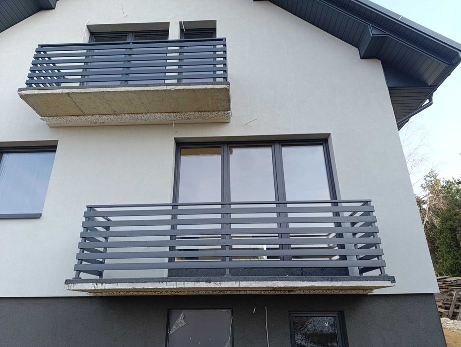 Balustrada balkonowa metalowa