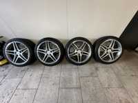 Alufelgi z oponami 18 Mercedes dwa rozmiay 5x112 uniroyal rainsport 5