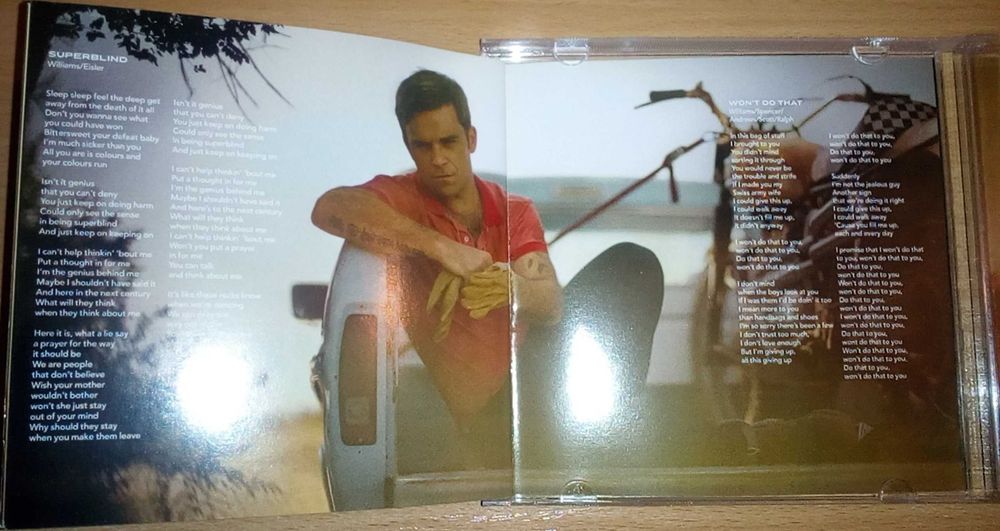 Robbie Williams "Reality killed the video star"