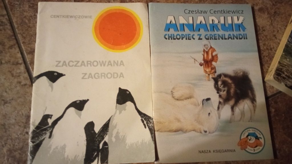 Zestaw książek Anaruk Zaczarowana zagroda