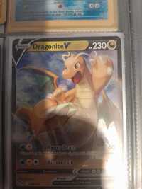 Karta pokemon dragonite V oryginalna