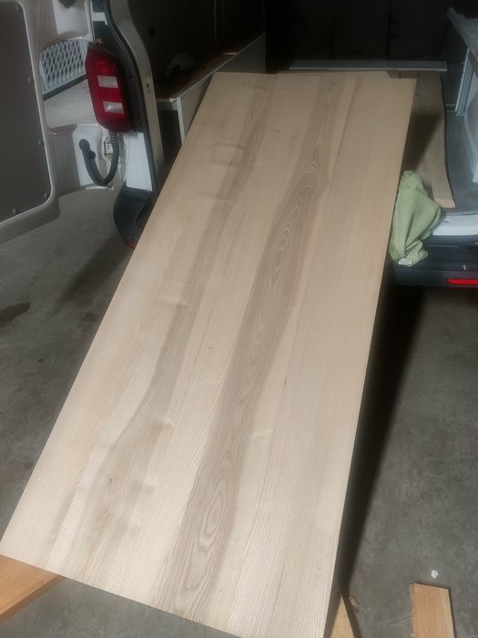 Blat drewniany .Jesion 210x90x4cm