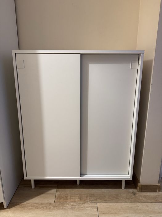 Szafka na buty, biały, 80x35x102 cm