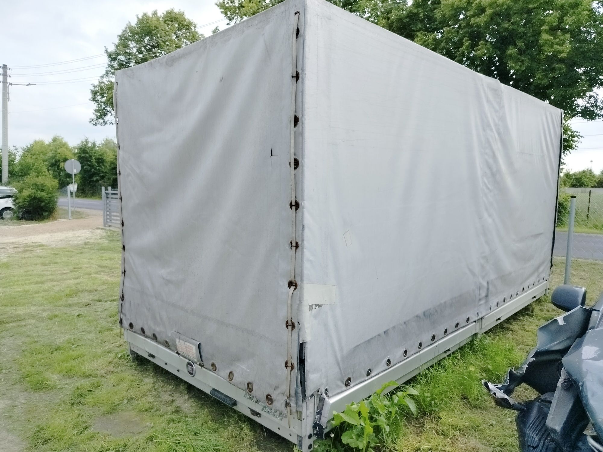 Skrzynia 5 z 2.1 paka plandeka firanka Ducato Boxer Master uniwersalna