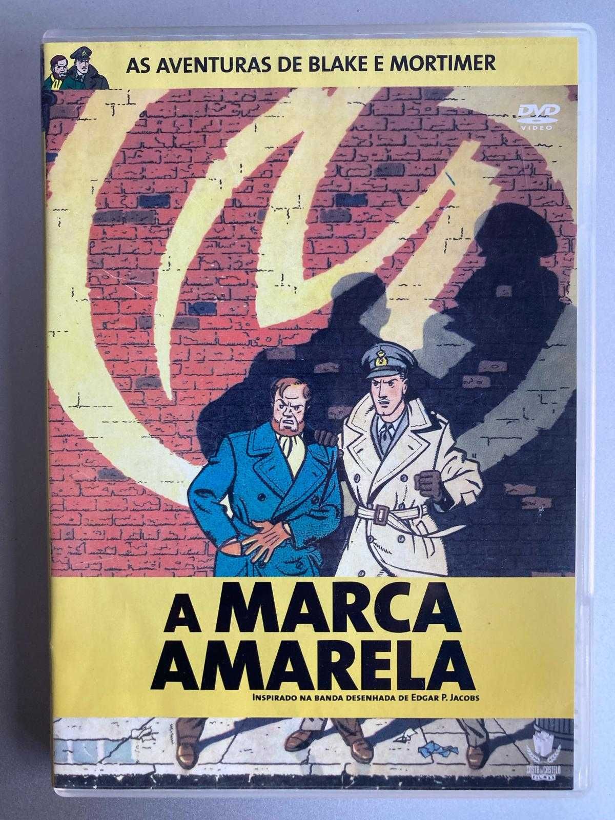 DVD Blake e Mortimer "A MARCA AMARELA / La Marque Jaune"