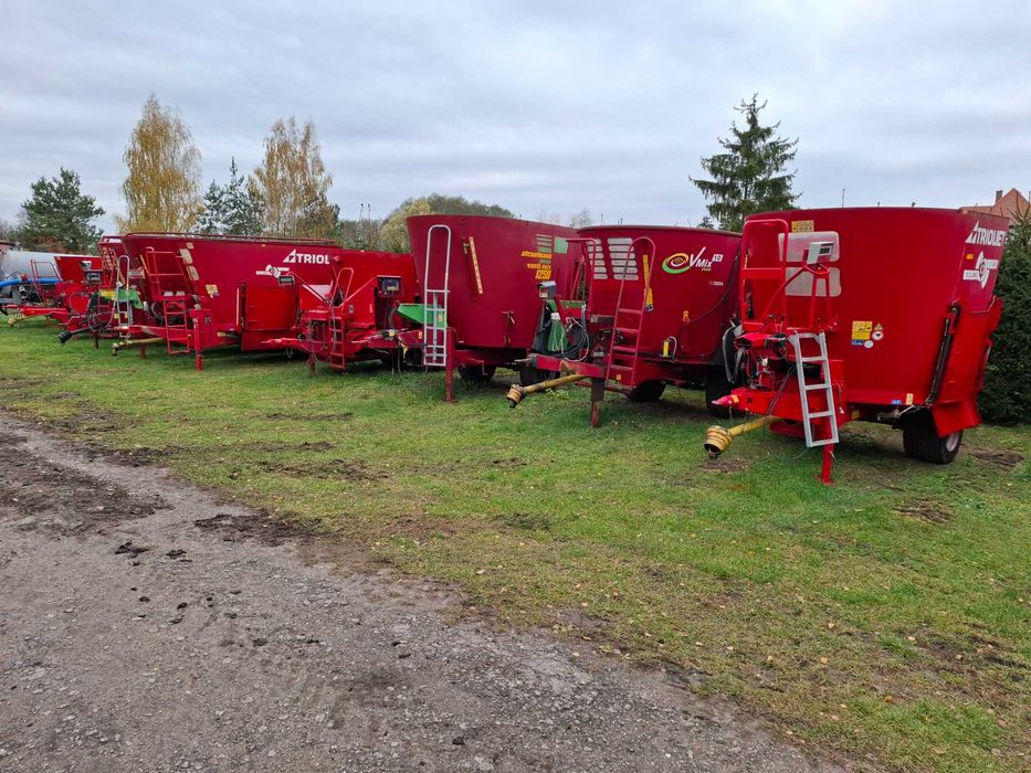 Paszowóz wóz paszowy STRAUTMAN Trioliet 10,12,16 17 m3