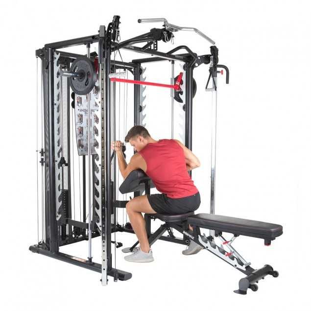 Brama treningowa FINNLO MAXIMUM SCS Smith Cage System --