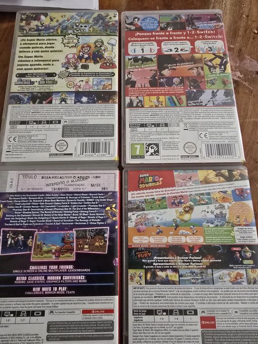 Jogos nintendo switch