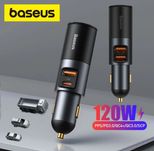 Зарядное Baseus 120w Share Together Fast АЗУ авто зарядка ноутбук pro
