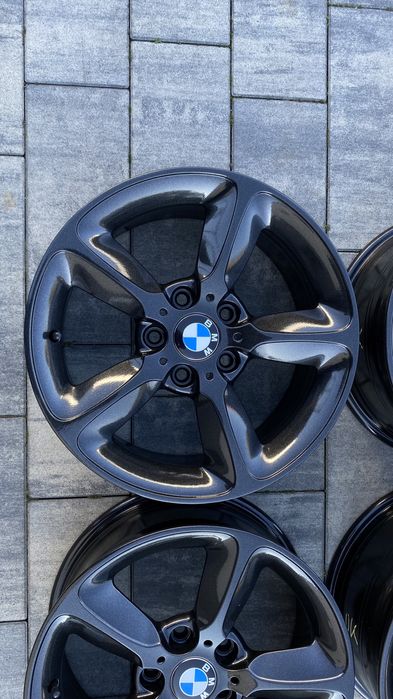 Felgi aluminiowe BMW F20 5x120 17 cali styling 382 czarny połysk