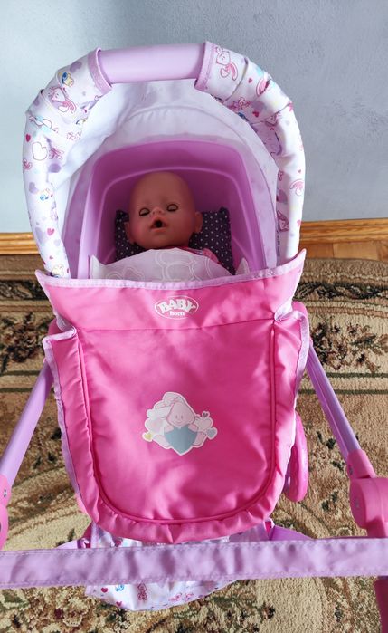 Коляска beby born з пупсом baby born та аксесуари
