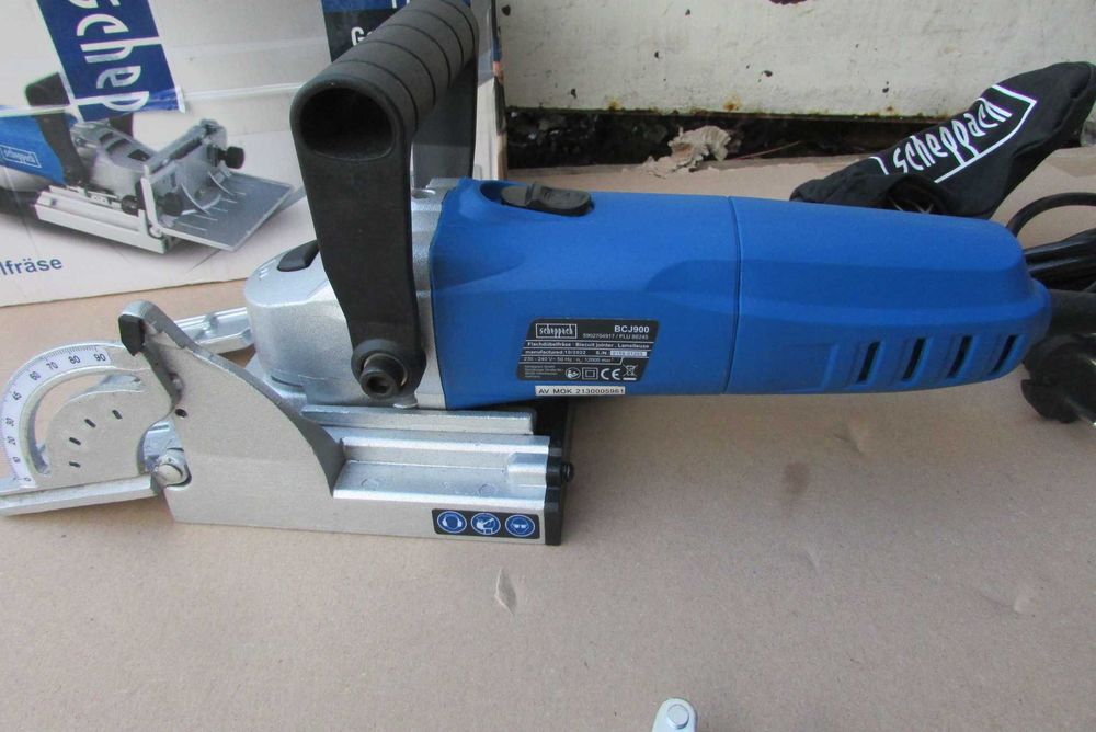 Фрезер ламельний для дюбельних з'єднань Scheppach (з Німеччини)