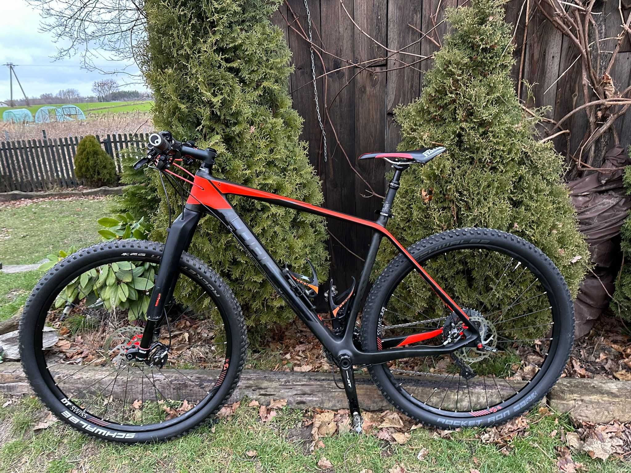 CUBE REACTION SLT, Karbon, Shimano Deore XT, DT Swiss, Rock Shox, ŁÓDŹ