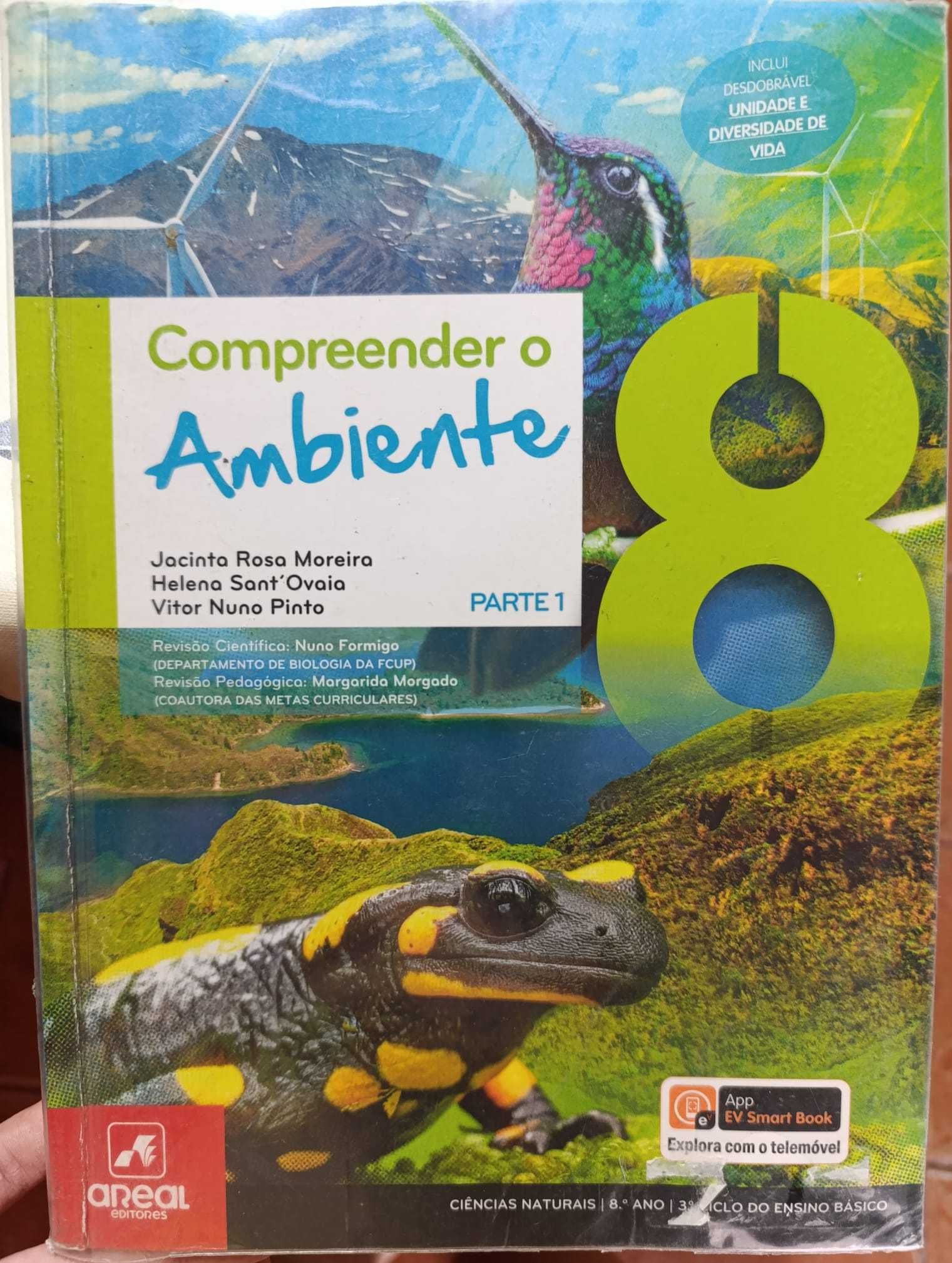 Manual e cadernos de ficha (8º)