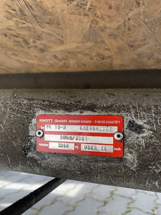 Причіп двуосний  ПГ 02-И