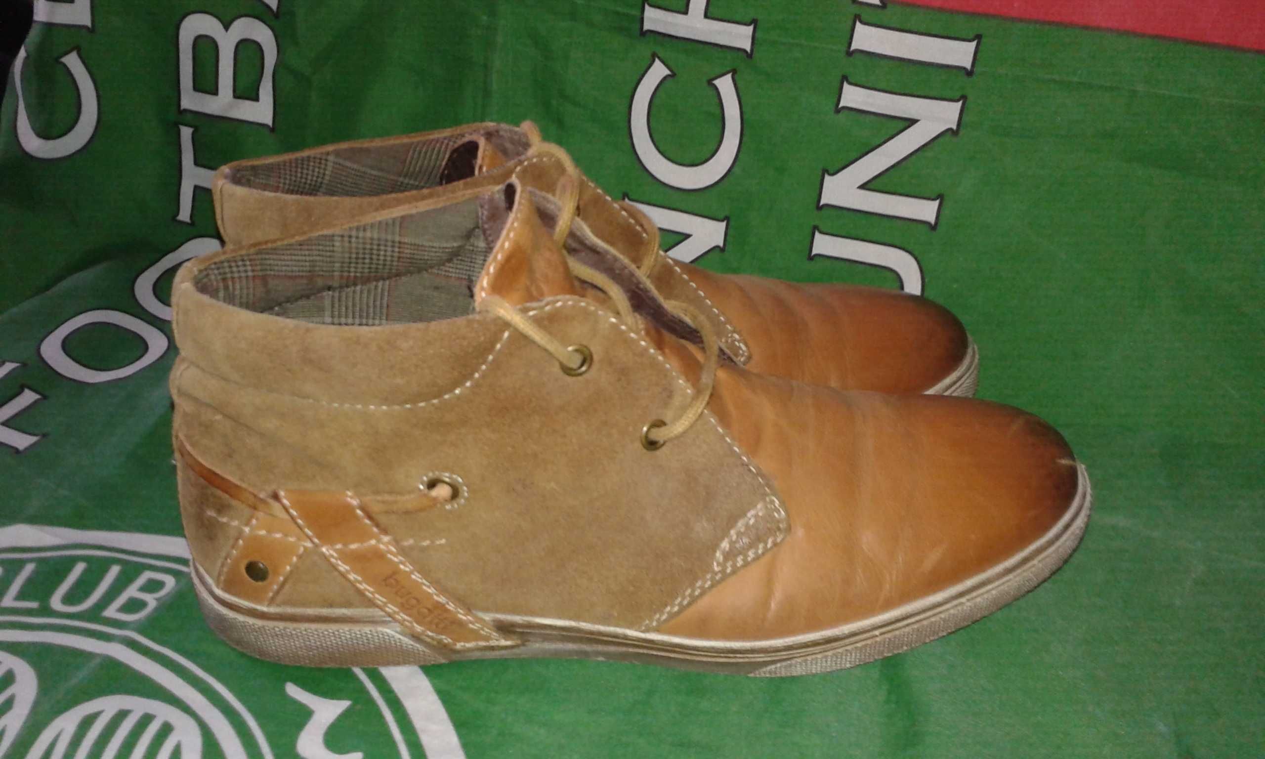 Super buty BUGATTI  skorzane  num 43