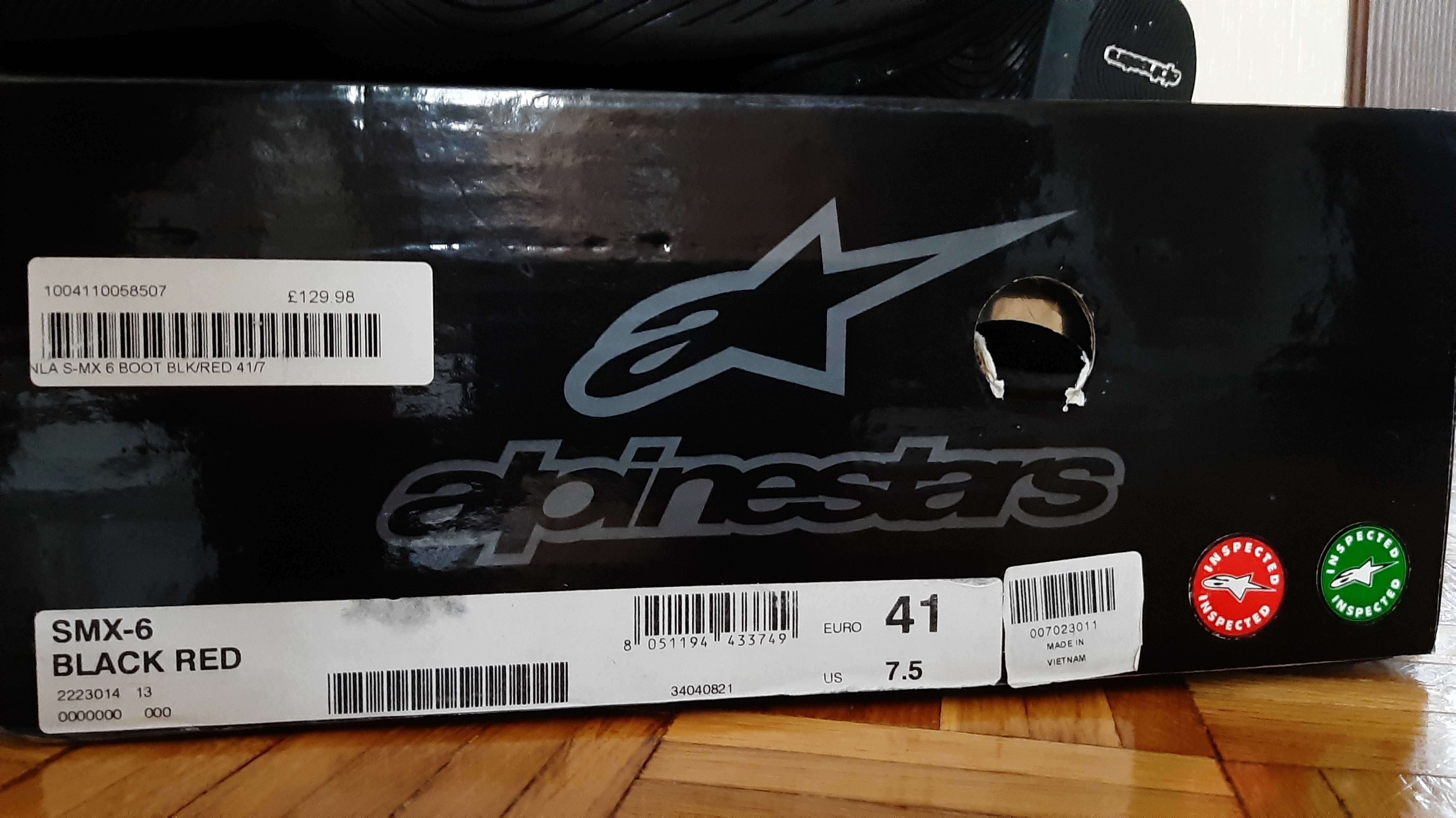 Męskie buty skórzane AlpineStar SM-X 6 rozm 41 stan idealny