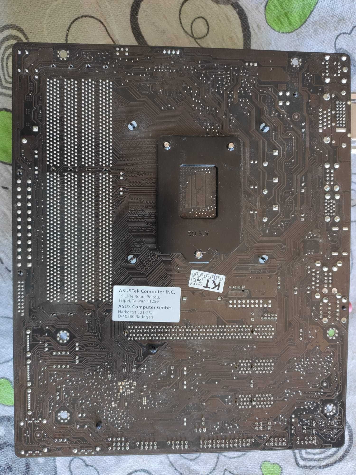 Płyta główna + procesor + pamięć 8GB RAM + Asrock B85M + Intel i5-4590