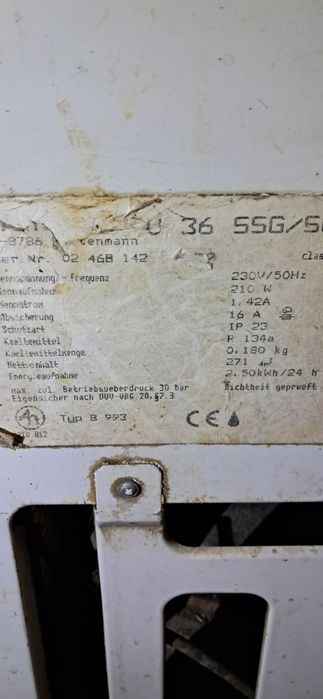 Продам морозильну ларь 400 літрів б/в. Робочий стан.ь 400 літрів б/в.