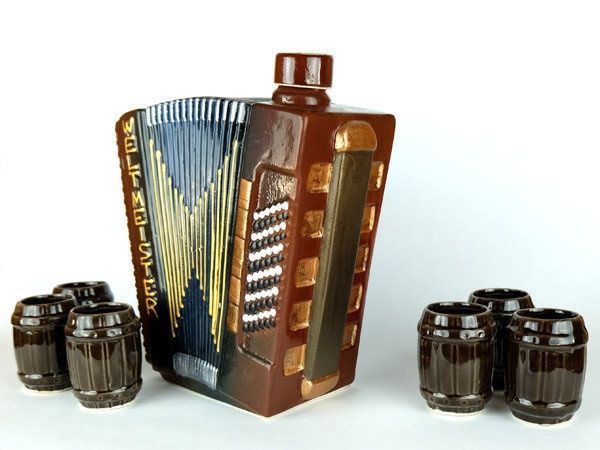 Аккордеон бутылка, оригинальный набор для спиртного, подарок музыканту