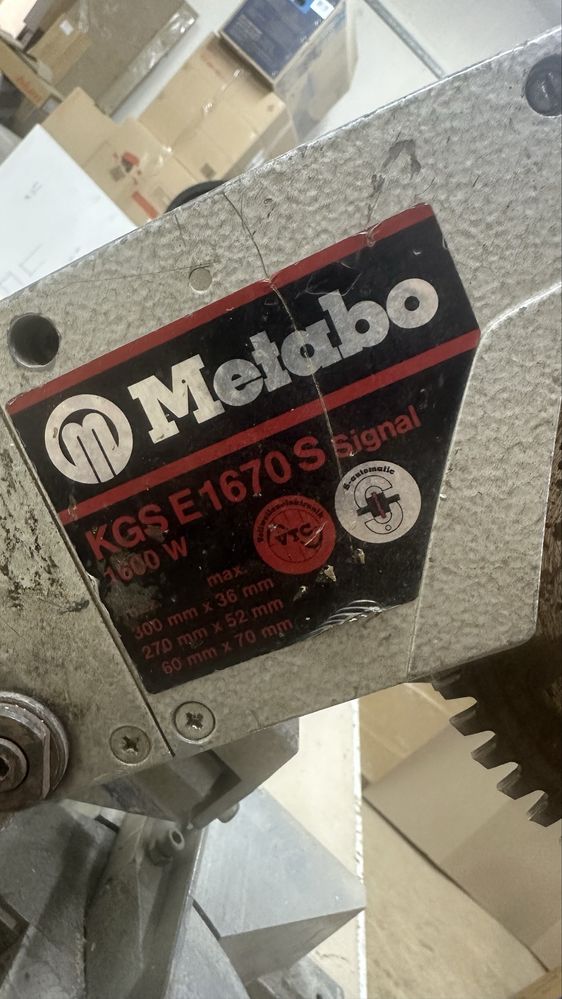 Станок Metabo KGS E 1670S