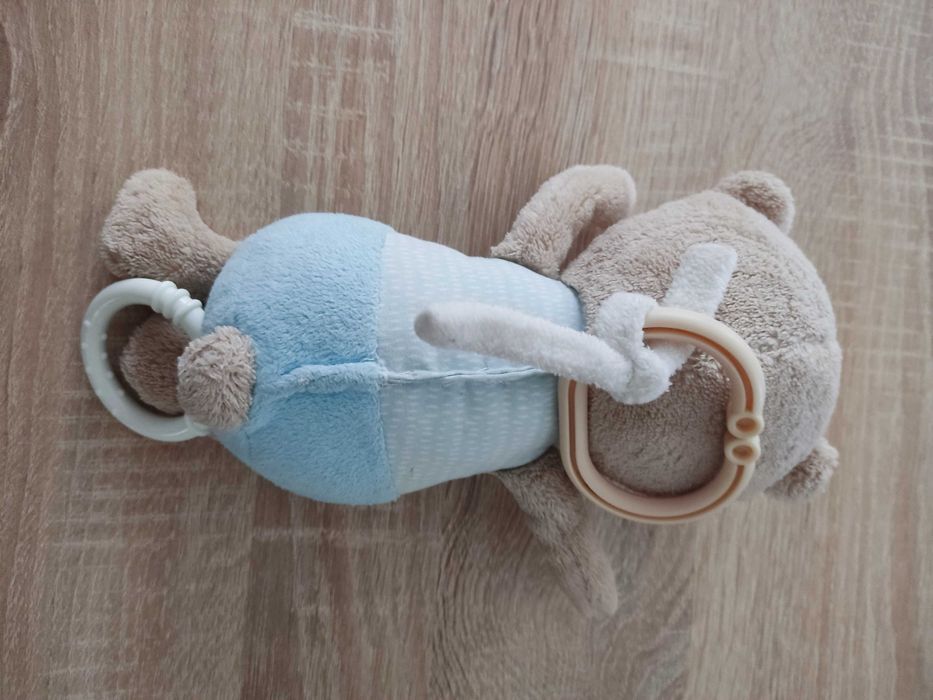 Pluszowy miś z pozytywką dla niemowląt