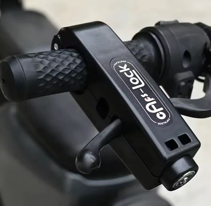 Trava de bloqueio de alavanca de freio anti-roubo.