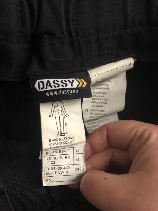 Spodnie robocze cargo dassy 42