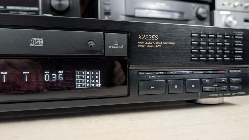 Sony CDP-X222ES Wysokiej klasy odtwarzacz płyt CD